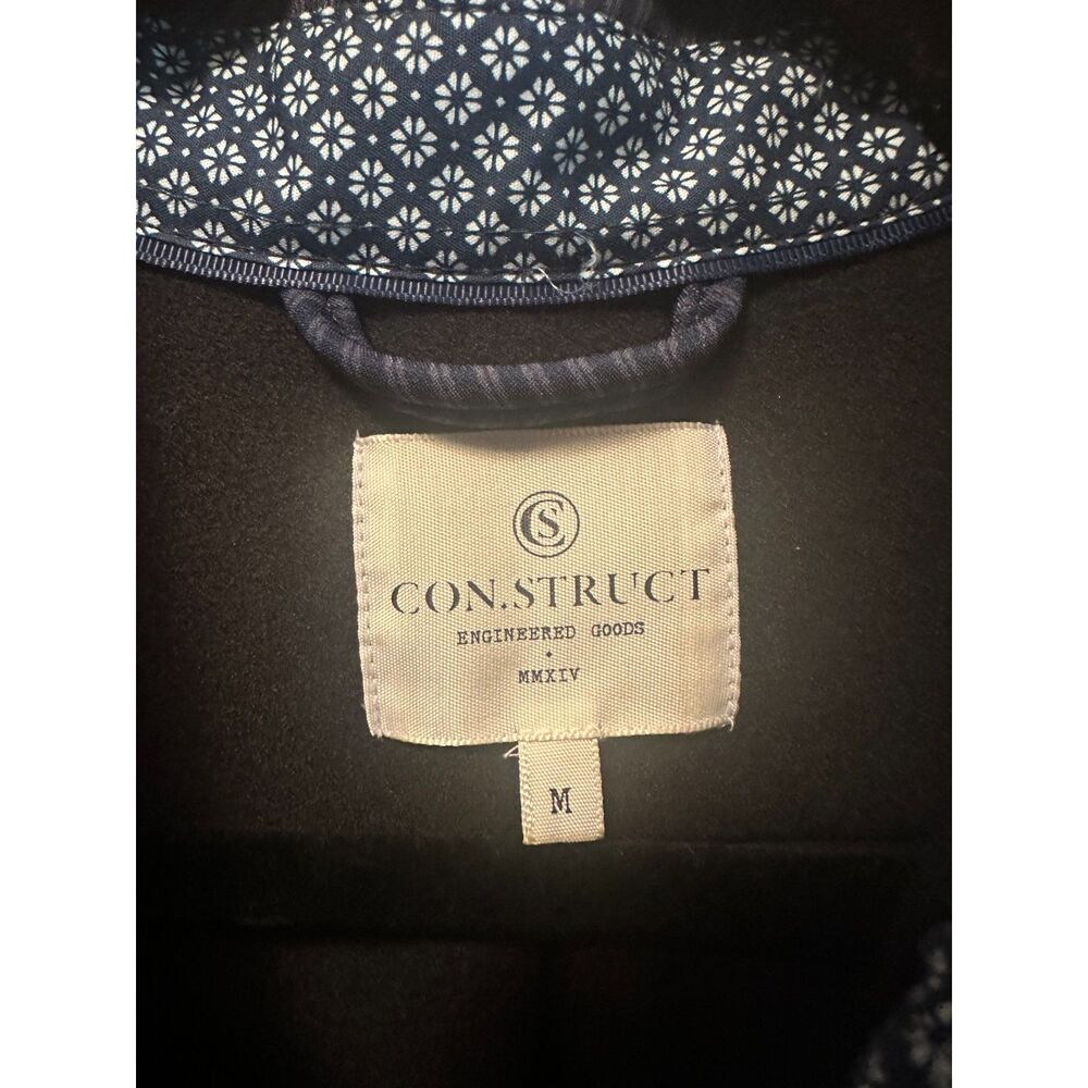 Con.Struct Mens 4 Way Stretch Zig Zag Button Down… - image 2